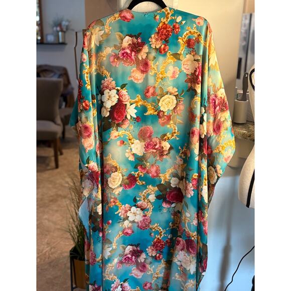 L'AGENCE Kara Kimono Long Sleeve Cover-Up Small Fits all sizes MSRP $395 - Picture 7 of 7